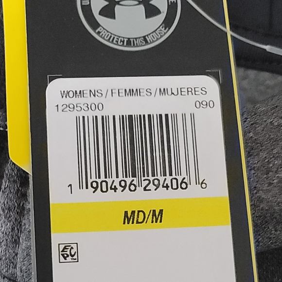 NWT UNDER ARMOUR GRAY HOODIE. DOUBLE THREAT FLEECE HOODY SIZE M - Picture 7 of 10